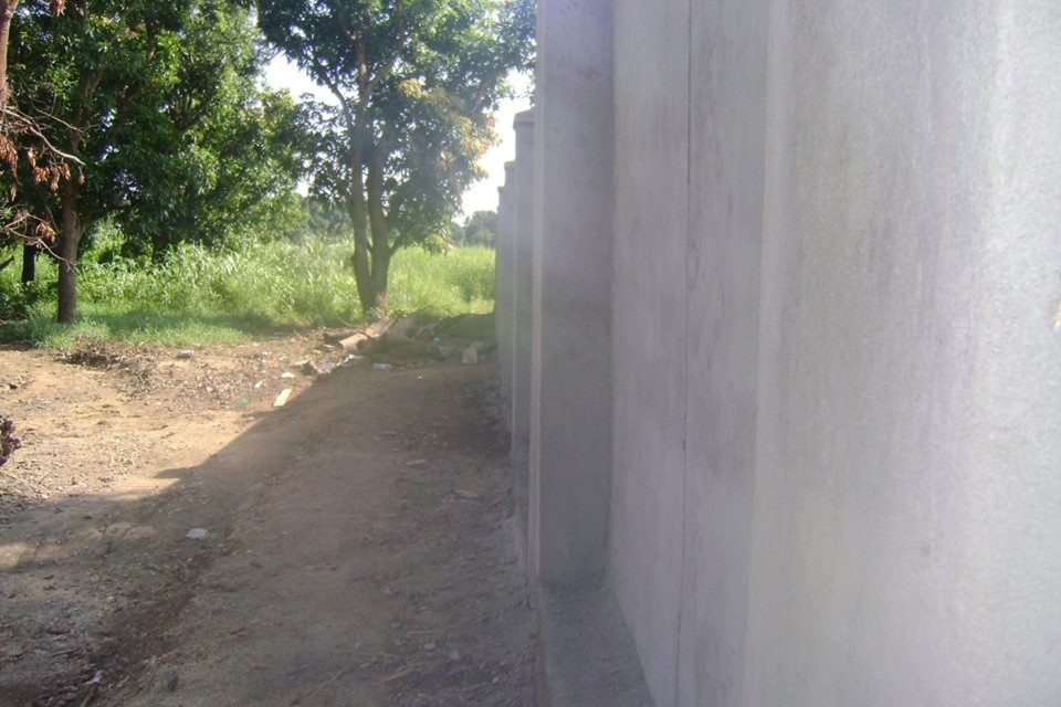 The Wall in Juba Is Complete!